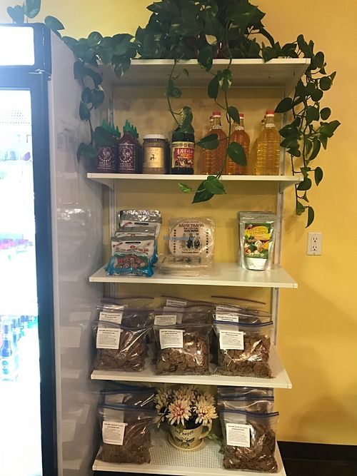 Items for sale at Loving Hut in Litchfield Park