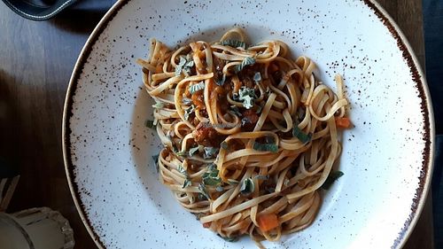vegan lentil ragu at Zizzi - Roxburgh Court in Edinburgh