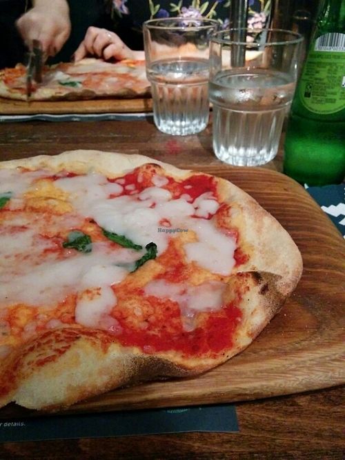Vegan Rustica Margherita's at Zizzi in Exeter