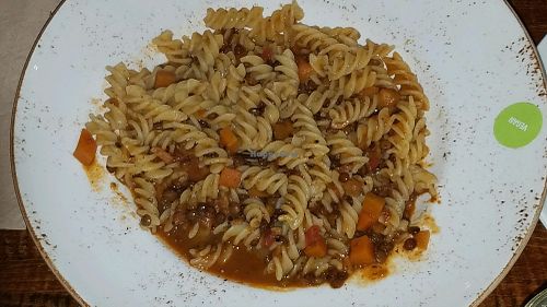 gluten free vegan pasta at Zizzi - Earls Court in South West London