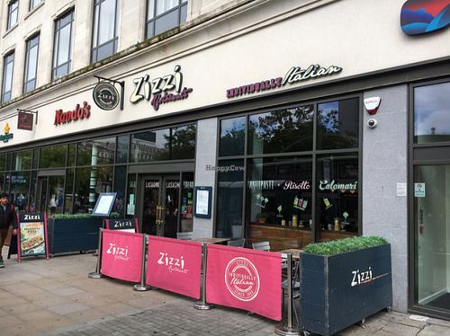 outside  at Zizzi - Piccadilly Gardens in Manchester