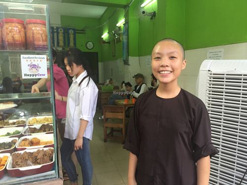 smiling staff at A Di Da Phat in Ho Chi Minh City