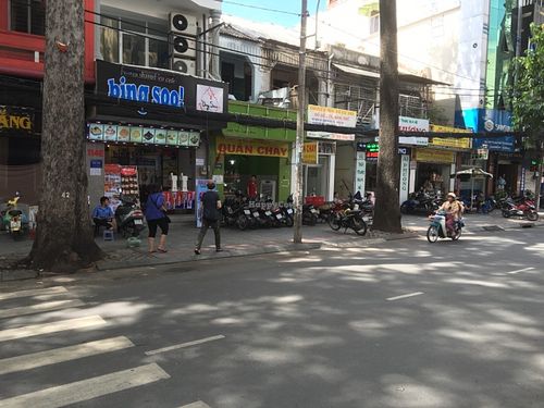 Street view at A Di Da Phat in Ho Chi Minh City