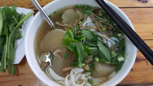 Tuesdays soup / Pho at A Di Da Phat in Ho Chi Minh City