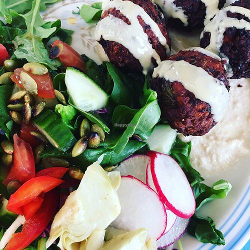 Falafel  at Cafe Frida in Trois-rivieres