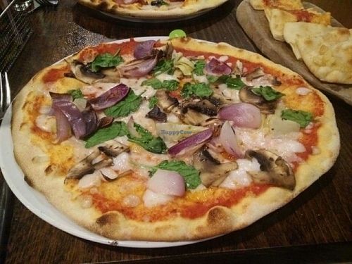 Vegan Pizza at Zizzi - Meadowhall in Sheffield