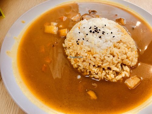 Curry Rice at Vegan Life 晨曦純素小舖 - ChénXī Chún Sù Xiǎo Pù in Taichung