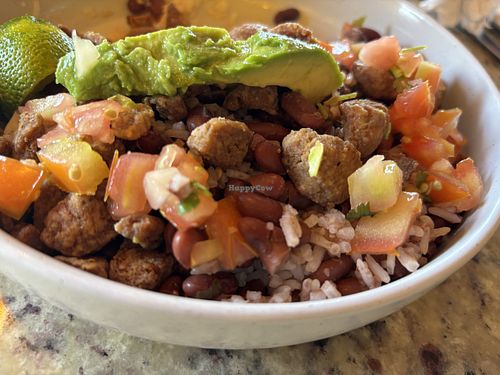   at La Esquina Vegana in Heredia