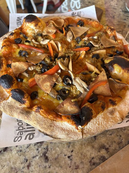   at La Esquina Vegana in Heredia