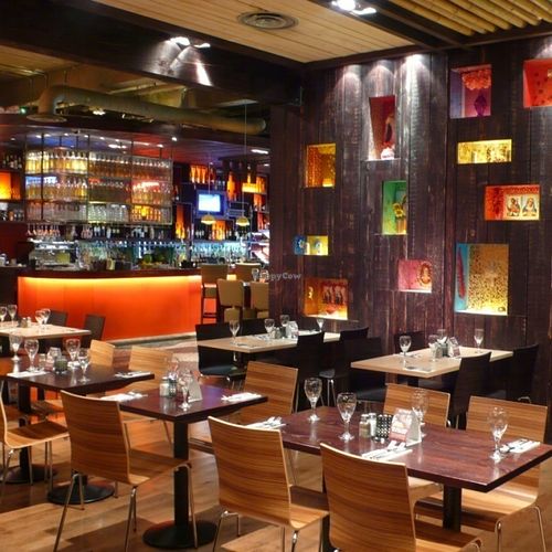 Interior at Las Iguanas in Manchester