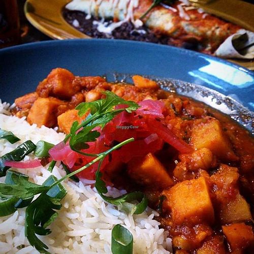 Chilli Con Verduras at Las Iguanas in Derby