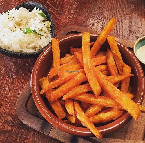 Sweet Potato Fries at Las Iguanas in Coventry