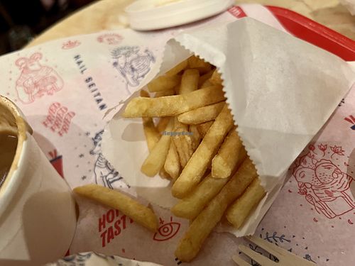 fries  at Temple of Seitan - Hackney in East London