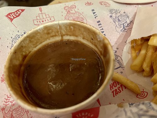 gravy  at Temple of Seitan - Hackney in East London