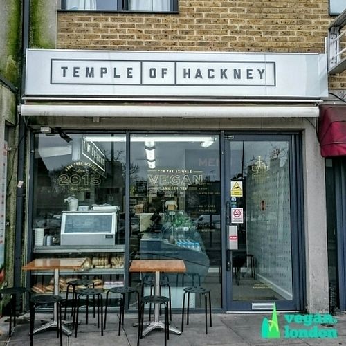 Temple of Hackney shop front  at Temple of Seitan - Hackney in East London