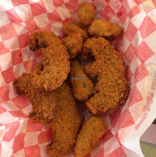 Vegan Cajun Mix at America Graffiti in Pordenone