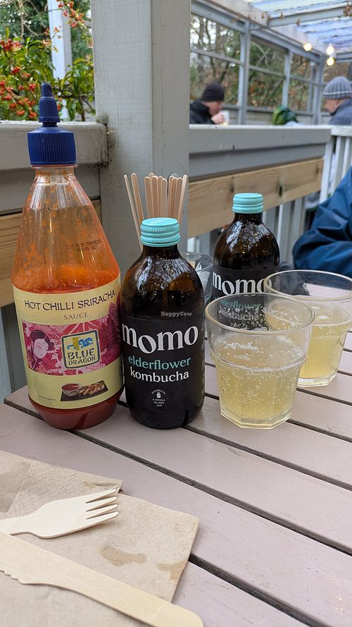 Momo kombucha at Chesters by the River in Skelwith Bridge