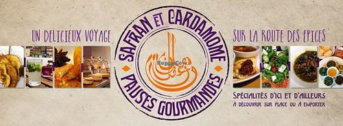 sign at Safran et Cardamome in Charleroi