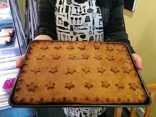 Freshly baked nut roast! at Soy Division in Glasgow