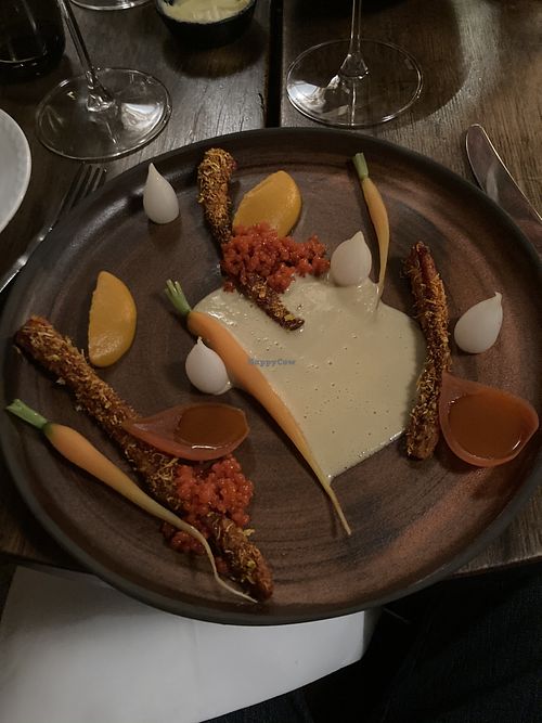 rehydrated carrots at Formel B in Frederiksberg