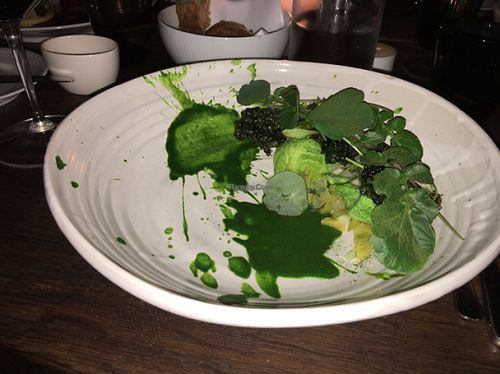 smoked cabbage at Formel B in Frederiksberg