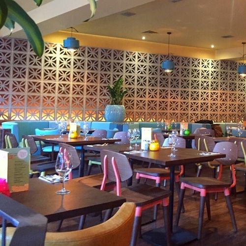 Interior at Las Iguanas in Harrogate