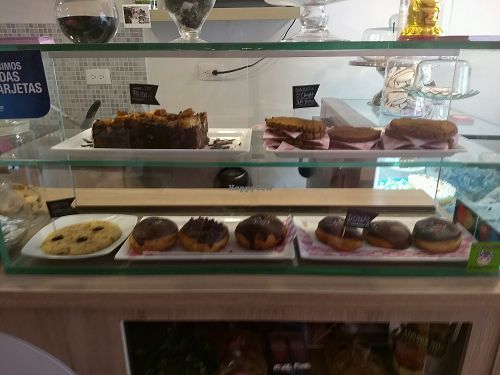 vegan desserts at Frambuesa Pastelería Vegan in Bogota