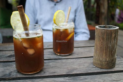 lemon ice-tea at Jatra Biroti in Dhaka