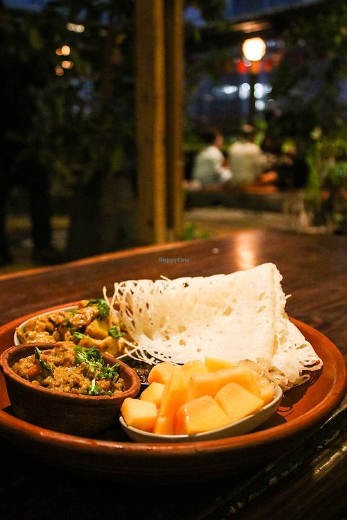 mushroom tehari at Jatra Biroti in Dhaka