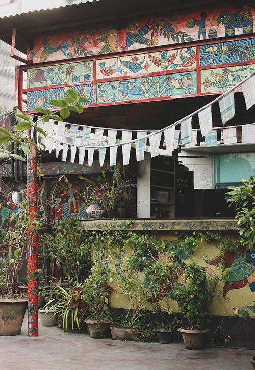 rooftop location at Jatra Biroti in Dhaka