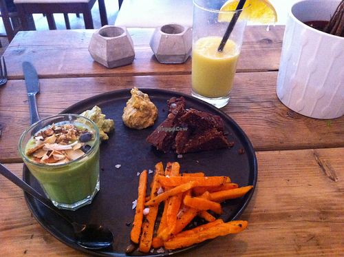 Brunch at hope - not very green, but very good. at Hope Organic in Copenhagen