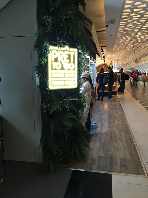 Side approach  at Pret To Go in Abu Dhabi