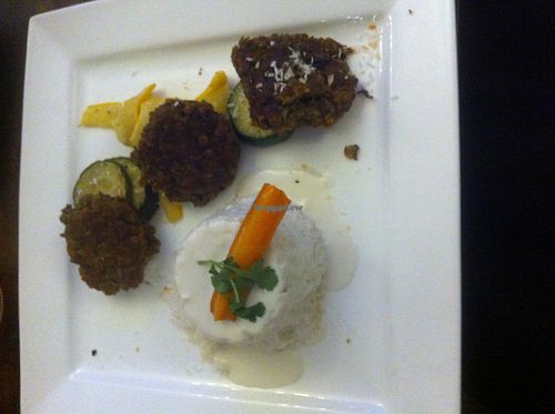 Main course at Nordlys Cafe og Spisehus in Copenhagen