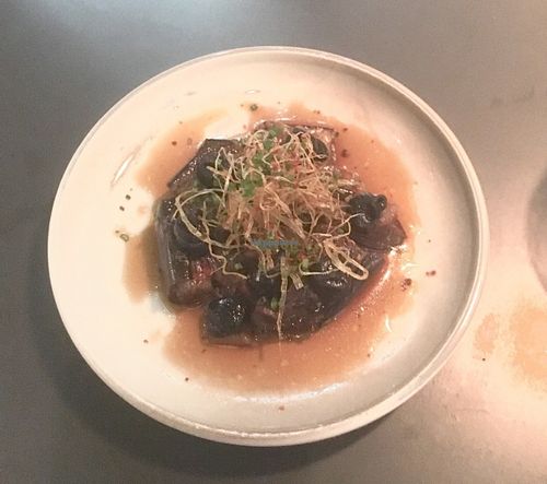 Eggplant in Dashi at Shibumi in Stockholm