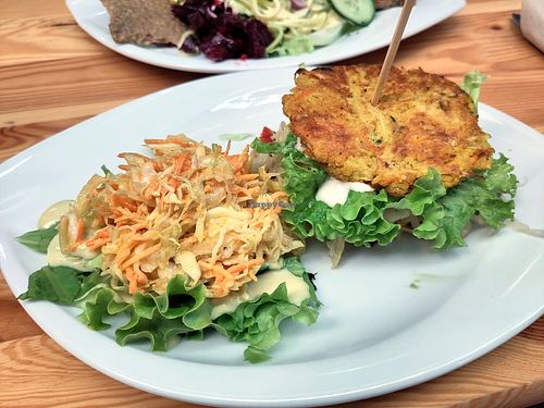 Alsacian burger at Cuit Lu Cru in Colmar