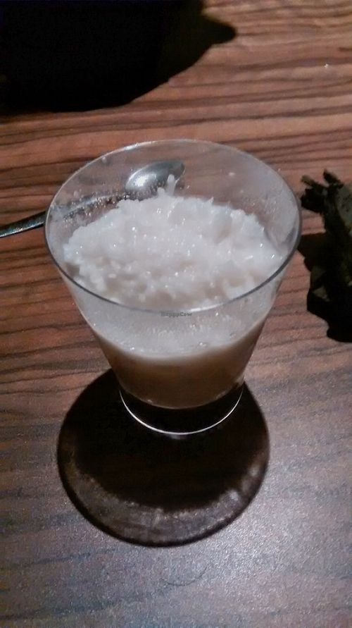 Rice with coconut milk at Elaichi Street Food in Paris