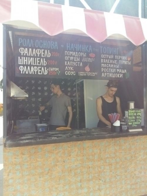 stand at Falafel Bro - Vdnkh Park in Moscow