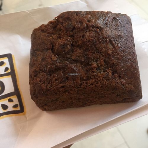 vegan banana bread at Le Pain Quotidien - Alto Palermo in Buenos Aires