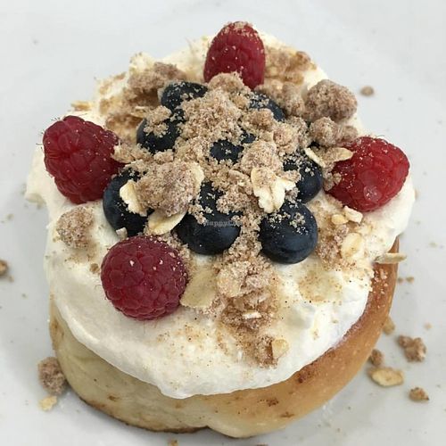 Berry madness at Cinnaholic - Mission Valley in San Diego