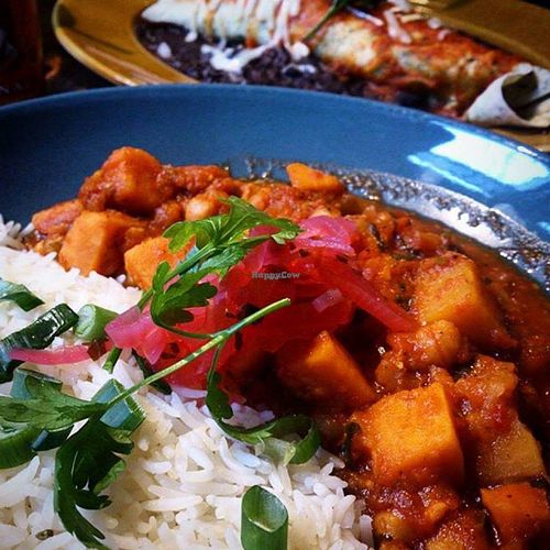 Veggie Chilli at Las Iguanas in Torquay