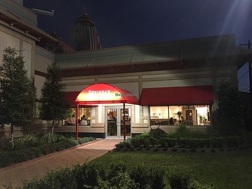 Open for supper every evening at Govinda's in Houston