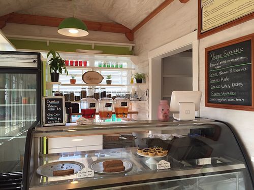counter at Karma Foods in Brewster