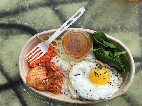 Bibimbap at Karma Foods in Brewster