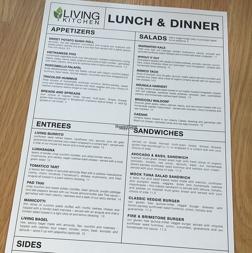 amazing !!! at Living Kitchen in Raleigh