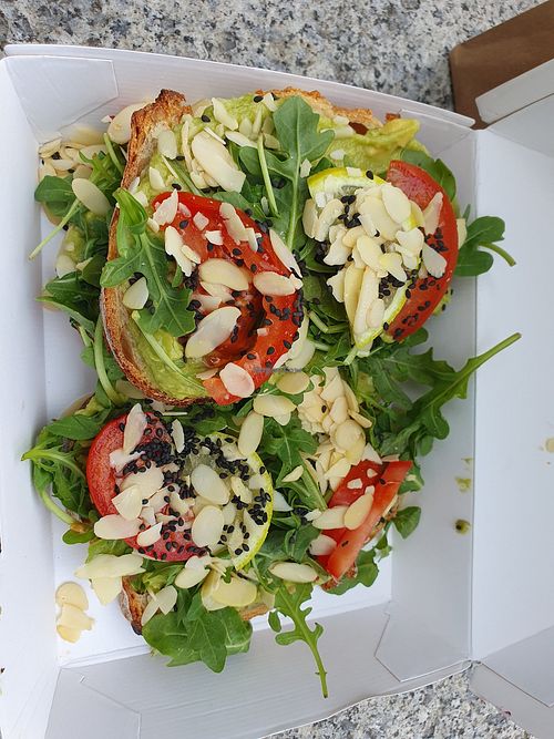 3 small slices at Bali Bowls in Biarritz