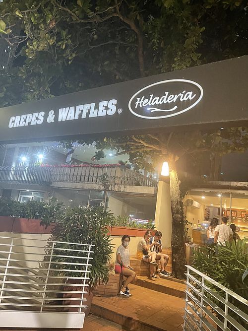 afuera  at Crepes & Waffles in Cartagena