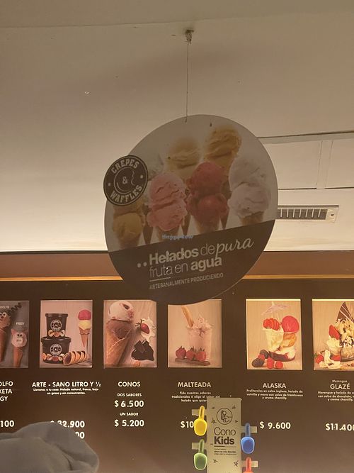 Otras opciones veganas  at Crepes & Waffles in Cartagena