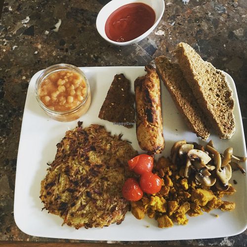 Our Vegan Monster Brunch  at The Hidden Veggie Kitchen in Limoges