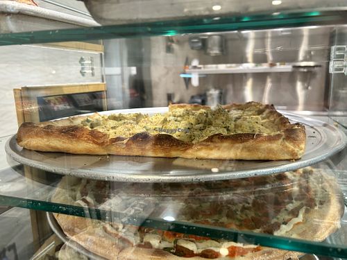 Vegan specialty pie  at That Pizza Place in Levittown