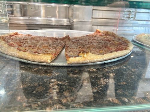 Vegan plain pie  at That Pizza Place in Levittown